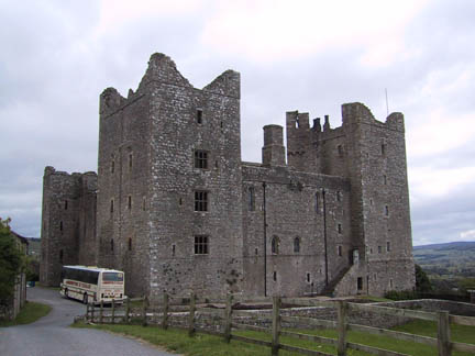 Back of Bolton Castle