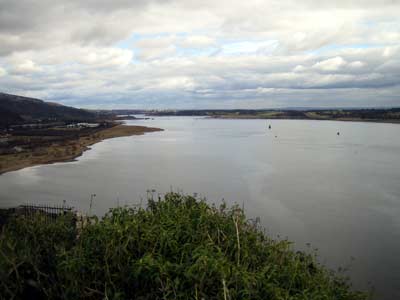 View of the Clyde with the Erskine Bridge in the far distance