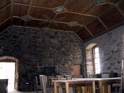 A restored room in the north range