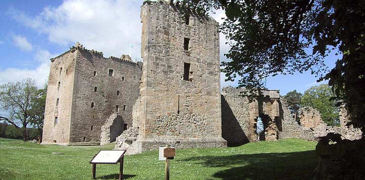 Spynie Palace from the East Range