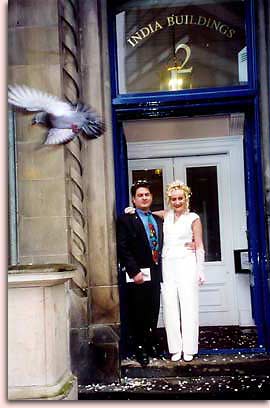 Scottish wedding in Edinburgh